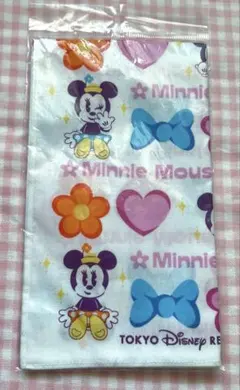 【新品未開封☆24時間以内匿名発送】日本製 ミニーマウス ミニーちゃん ハンカチ