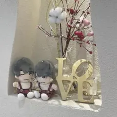 なにわ男子 ちびぬい 服 サロペット チェック