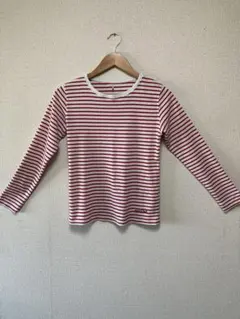 mont-bell ストライプ長袖Tシャツ　Mサイズ