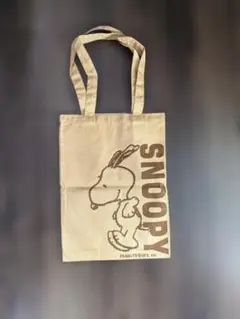 スヌーピー　トートバッグ　エコバッグ　袋　お弁当入れ　布製　巾着