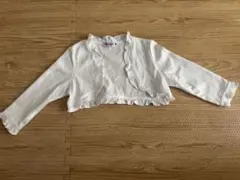 90サイズ ミキハウス　ショートボレロ カーディガン