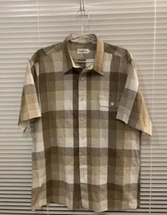 80s Oleg Cassini ヴィンテージ 半袖シャツ noroll 襟芯