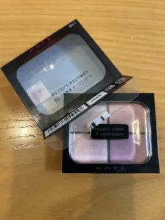 カネボウ　ケイト　バウンシーチークシャドウ　MV-1 スノーモーヴ