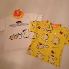 ポムポムプリン 30周年記念 Tシャツ 2枚セット