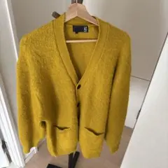 LAKOLE マスタード カーディガン XL