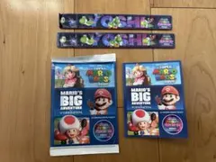 『ザ・スーパーマリオブラザーズ・ムービー』スラップブレスレット＆小冊子セット
