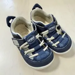 【美品】 イフミー　サンダル　14.0cm ネイビー