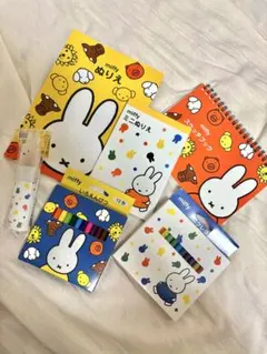 ミッフィ文房具セット ぬりえ・色鉛筆付き