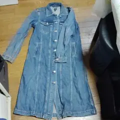最終値下げ　GAP デニムロングコート Mサイズ