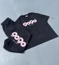 9090 OG Logo Sweat Pants x Logo Tee L