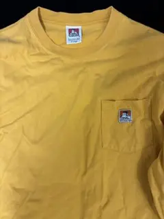 BEN DAVIS ベンデイビス　イエロー マスタード ロンT Tシャツ　xlのサムネイル