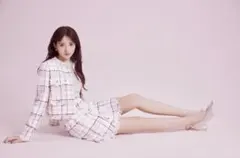 【タグ付き新品】snidel ツイードフレアミニスカート ピンク size:1