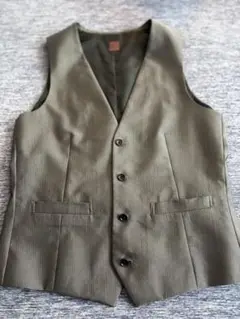 TAKED KIKUCHI フォーマルベスト グレー