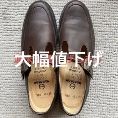KLEMANブラウン ローファー バックル付きのサムネイル