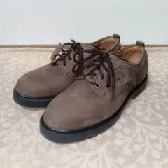 Timberland ブラウン 革靴 ヌバック 防水 箱付き オックスフォード