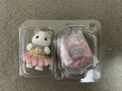 シルバニアファミリー　赤ちゃん妖精の森のなかまたちシリーズ　ラテネコの赤ちゃん