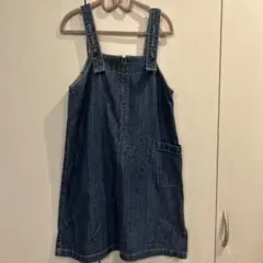 アプレレクール　デニム ジャンバースカート 130cm