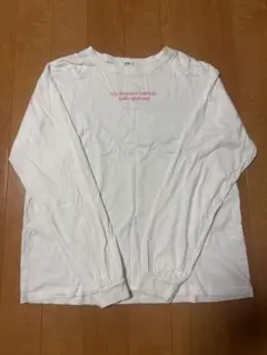 WEGO 長袖Tシャツ 白 Mサイズ