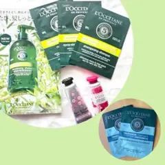 ロクシタン 新品未開封 ハンドクリーム2本 シャンプー5ケ 紙袋付き