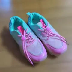 キッズ スニーカー グラデーション ピンク ブルー