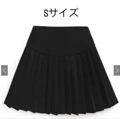 インパン裏地付プリーツ切り替えミニスカートai145