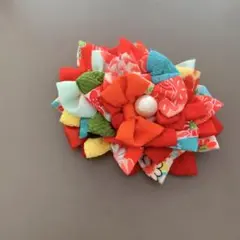 レトロモダン　七五三　髪飾り　ヘッドドレス　和装髪飾り　♛︎no.539