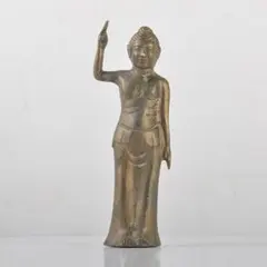 仏教美術 古銅 誕生仏 仏像 V B81 - メルカリ