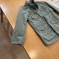 ✨美品　キッズ　オリーブ色 ミリタリージャケット