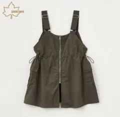 しまむらLOGOS DAYS ナイロンベスト　ビスチェ