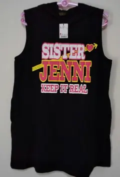 Tシャツ カットソー ダンス ジュニア フード付 ノースリーブ バスT 平成