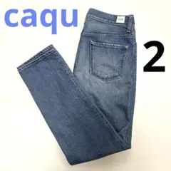 caqu サキュウ　ＦＳテーパーストレート 24012 アンクルデニムパンツのサムネイル