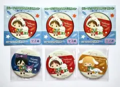 進撃の巨人　エレン　ミカサ　アルミン　トレーディング缶バッジ