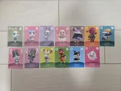 amiiboカード　ジャック、ミッチェル、ヨシノ、みすず、ちゃちゃまるなど