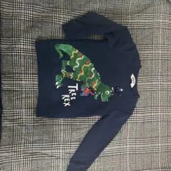 クリスマス恐竜デザイン トレーナー 110