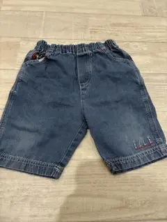 エル　デニム ハーフパンツ ズボン キッズ　90