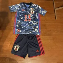 三笘　美品adidas サッカー日本代表 ユニフォーム 上下セット150cmのサムネイル