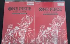 ワンピースカード　プレミアムカードコレクション　フィルムレッド　2個セット