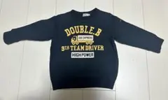 ダブルビー　ミキハウス　DOUBLE.B トレーナー 100cm ネイビー
