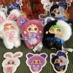 反逆のクマ ベア レベルベア 4個セット うさぎ パンダ サメ ぬいぐるみ