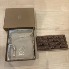 Q-pot キューポット　板チョコ　木製ミラー鏡のサムネイル