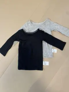 UNIQLO ベビー 長袖Tシャツ 2枚セット サイズ80