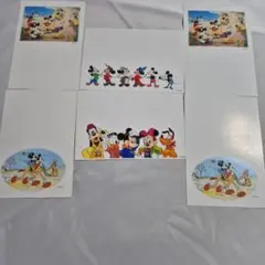 ディズニー絵 はがきセット 6枚入り
