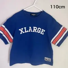 XLARGE KIDS エクストララージキッズ　Tシャツ 110cm ブルーのサムネイル