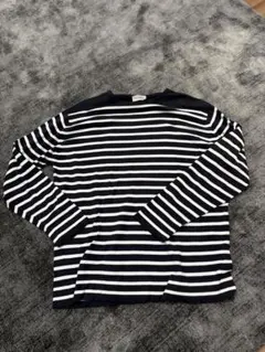 JOHN SMEDLEY ボーダー 長袖カットソー Lサイズのサムネイル