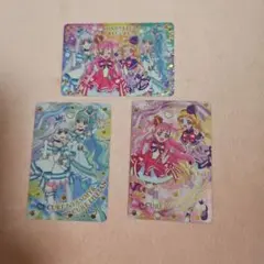 キミとアイドルプリキュア キラキラカードグミ バトンタッチP12、P13、P14