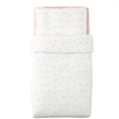 新品未使用 イケア IKEA HIMMELSK ベッド用リネン 3点セットピンク