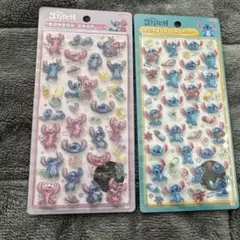 【正規品】スティッチ⭐︎ボンボンドロップシールらくがき⭐︎エンジェルセット