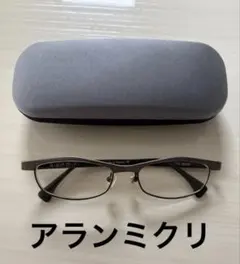 価格更新！alain mikli メガネ クリアグレー度入り 眼鏡