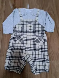 Bebe チェックロンパース