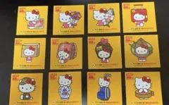 ヤマト運輸 宅急便50周年 ハローキティ シール ステッカー 12枚セット